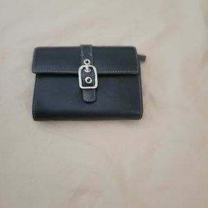 Coach wallet in black